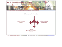 Tablet Screenshot of dczmetall.com